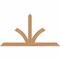 Ekena Millwork Richland Timber Gable Bracket, Western Red Cedar, 60"W x 32"H x 3 1/2"D x 3 1/2"F, 13/12 Pitch GBW060X32X0404RIC00SWR - alternate 1